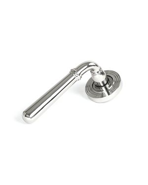 Polished Marine SS (316) Newbury Lever on Rose Set (Beehive)