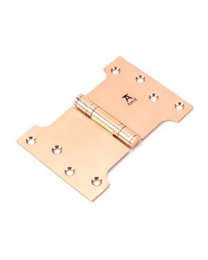 Polished Bronze 4" x 4" x 6"  Parliament Hinge (pair) ss