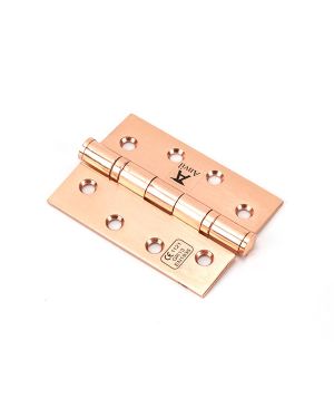 Polished Bronze 4" Ball Bearing Butt Hinge (pair) ss