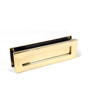 Polished Brass Traditional Letterbox