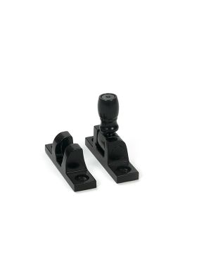 Black Mushroom Brighton Fastener - Narrow (Square)