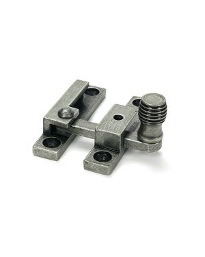 Pewter Beehive Quadrant Fastener - Narrow