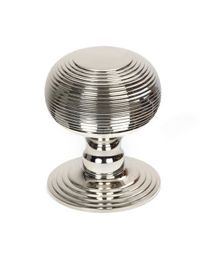 Polished Nickel Beehive Centre Door Knob