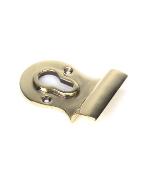 Aged Brass Euro Door Pull
