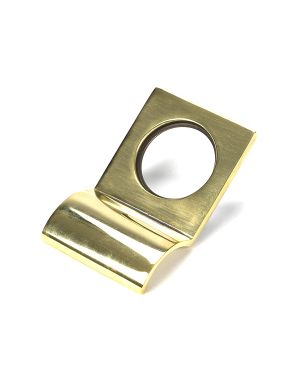 Aged Brass Rim Cylinder Pull
