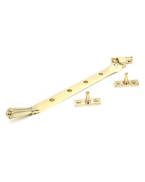 Polished Brass 10" Hinton Stay
