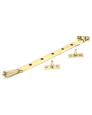 Polished Brass 12" Hinton Stay