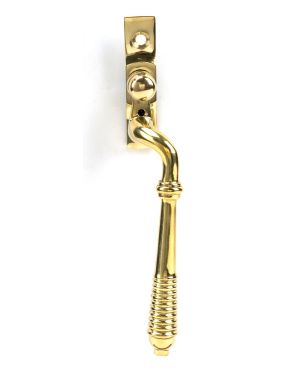 Polished Brass Reeded Espag - RH