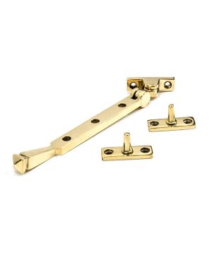 Polished Brass 8" Avon Stay