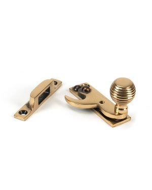 Polished Bronze Beehive Sash Hook Fastener