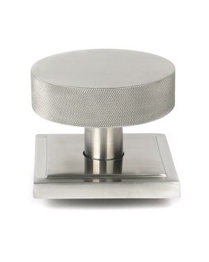 Satin Marine SS (316) Brompton Centre Door Knob (Square)