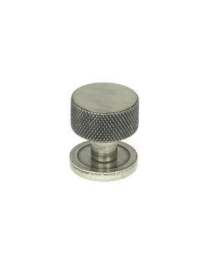 Pewter Brompton Cabinet Knob - 25mm (Plain)