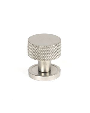 Satin SS (304) Brompton Cabinet Knob - 25mm (Plain)