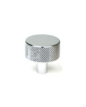 Polished Chrome Brompton Cabinet Knob - 32mm (No rose)