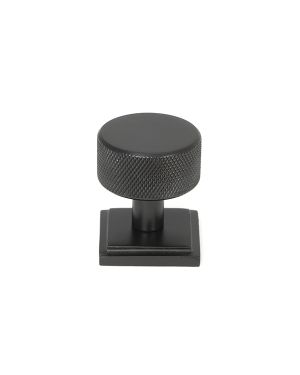 Aged Bronze Brompton Cabinet Knob - 32mm (Square)