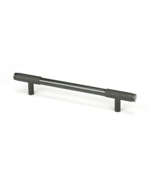 Aged Bronze Half Brompton Pull Handle - Medium