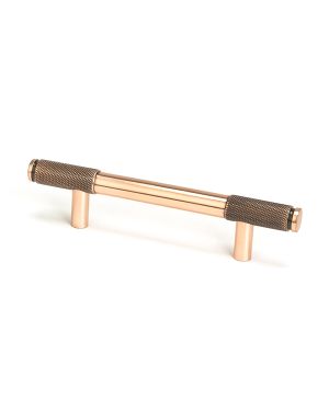 Polished Bronze Half Brompton Pull Handle - Small