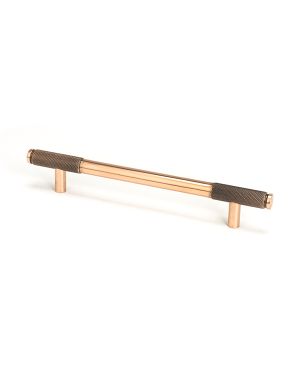 Polished Bronze Half Brompton Pull Handle - Medium