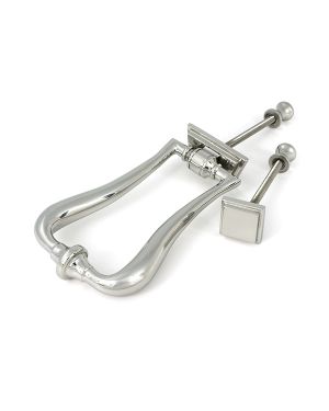 Polished Marine SS (316) Slimline Art Deco Door Knocker