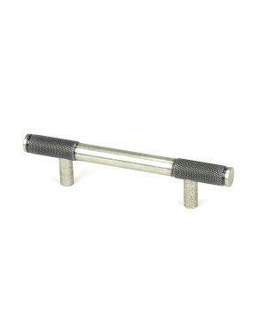 Pewter Half Brompton Pull Handle - Small