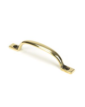 Aged Brass Slim Sash Pull