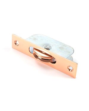 Polished Bronze Square Ended Sash Pulley 75kg