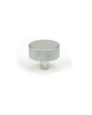 Satin Chrome Brompton Cabinet Knob - 38mm (No rose)
