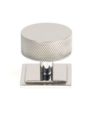 Polished SS (304) Brompton Cabinet Knob - 38mm (Square)