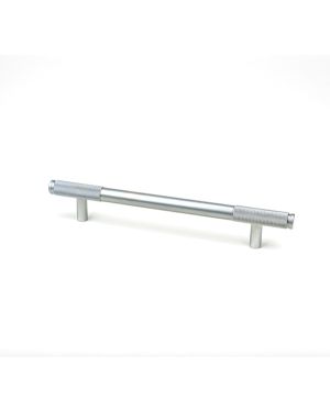 Satin Chrome Half Brompton Pull Handle - Medium