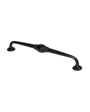 Black 10" Hammered D Handle