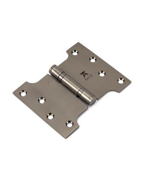 Aged Bronze 4" x 3" x 5"  Parliament Hinge (pair) ss
