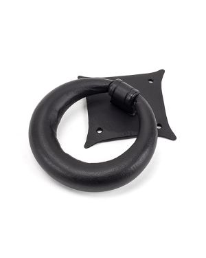Matt Black Ring Door Knocker