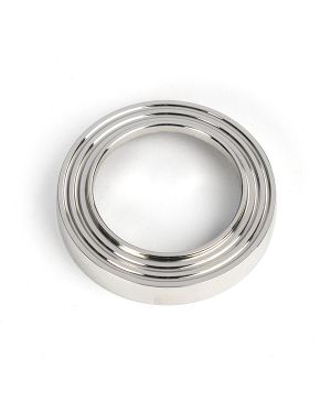 Polished Marine SS (316) Round Euro Escutcheon (Beehive)