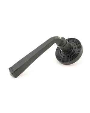 External Beeswax Avon Round Lever on Rose Set (Beehive) - Unsprung