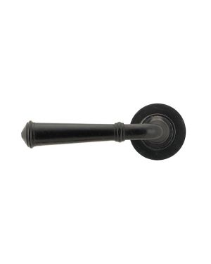 External Beeswax Regency Lever on Rose Set (Plain) - Unsprung