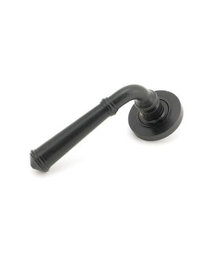 External Beeswax Regency Lever on Rose Set (Plain) - Unsprung