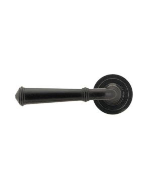 External Beeswax Regency Lever on Rose Set (Art Deco) - Unsprung