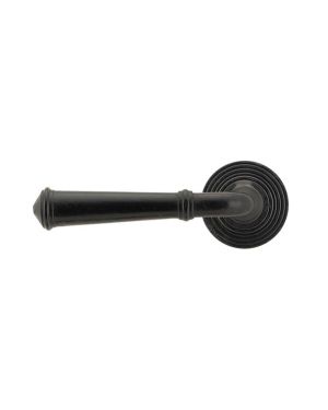 External Beeswax Regency Lever on Rose Set (Beehive) - Unsprung