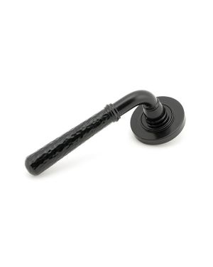 Black Hammered Newbury Lever on Rose Set (Plain) - Unsprung