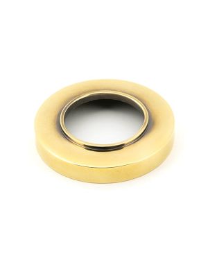 Aged Brass Newbury Lever on Rose Set (Plain) - Unsprung