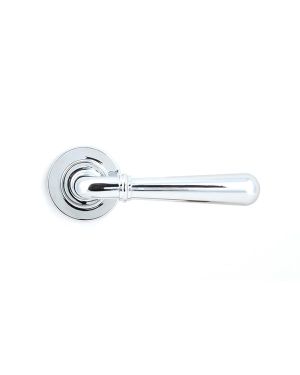 Polished Chrome Newbury Lever on Rose Set (Plain) - Unsprung