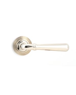 Polished Nickel Newbury Lever on Rose Set (Beehive) - Unsprung