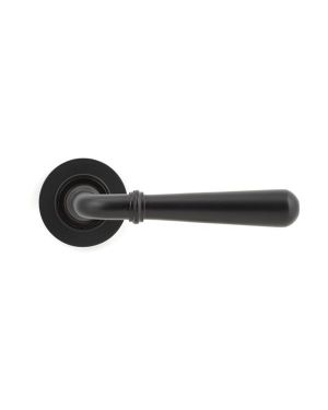 Aged Bronze Newbury Lever on Rose Set (Plain) - Unsprung