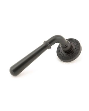 Aged Bronze Newbury Lever on Rose Set (Beehive) - Unsprung