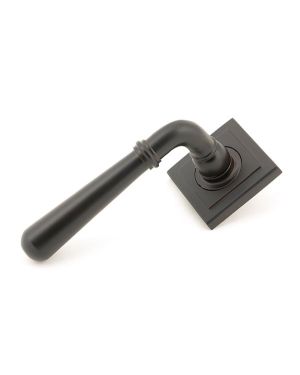 Aged Bronze Newbury Lever on Rose Set (Square) - Unsprung