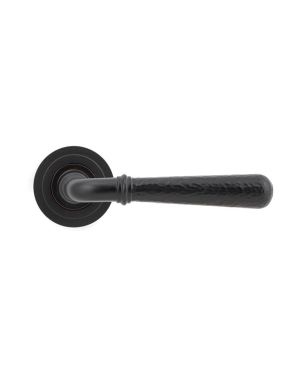 Aged Bronze Hammered Newbury Lever on Rose Set (Art Deco) - Unsprung