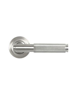 Satin Marine SS (316) Brompton Lever on Rose Set (Art Deco) - Unsprung