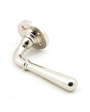 Polished Nickel Newbury Lever on Rose Set - Unsprung
