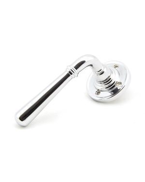 Polished Chrome Newbury Lever on Rose Set - Unsprung