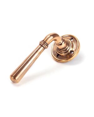 Polished Bronze Newbury Lever on Rose Set - Unsprung